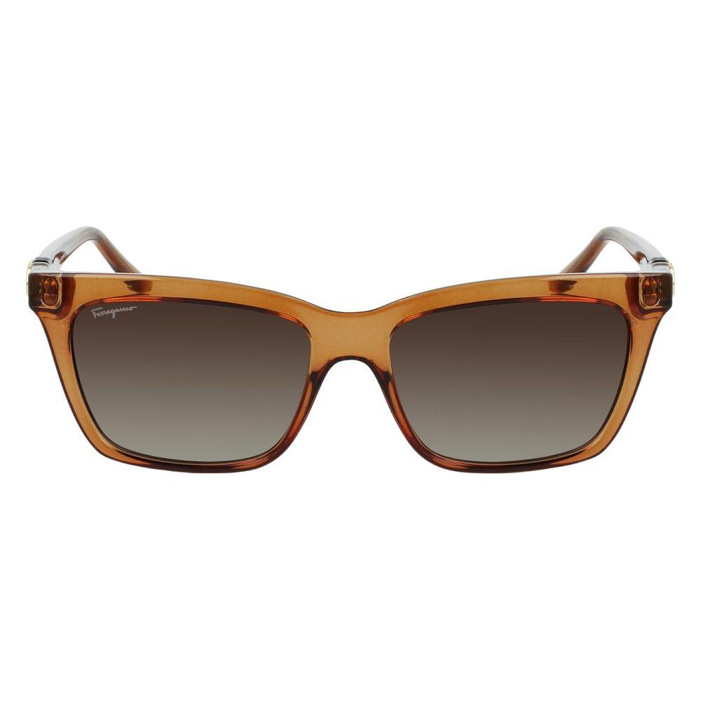 Ferragamo Brown Injected Sunglasses Ferragamo