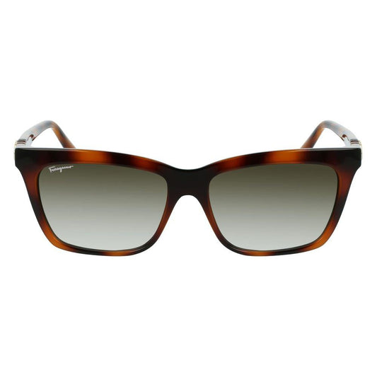 Ferragamo Brown Injected Sunglasses Ferragamo