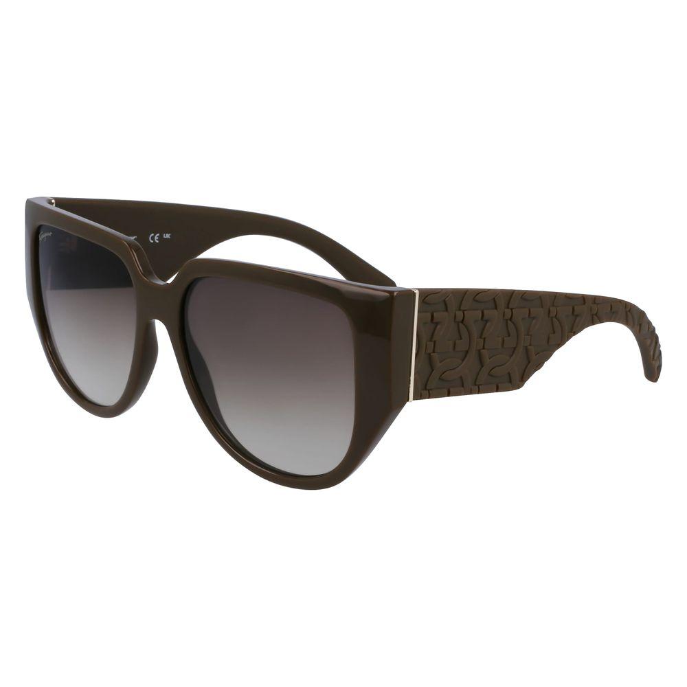 Ferragamo Green Bio Injected Sunglasses Ferragamo