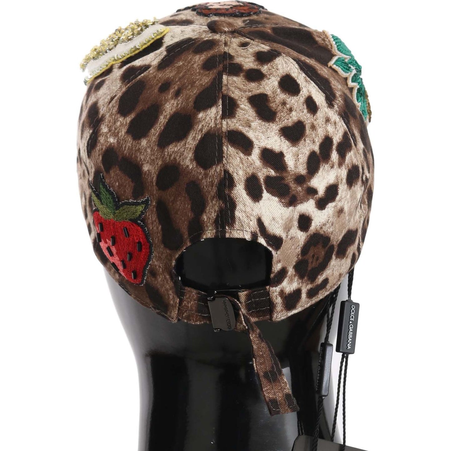 Dolce & Gabbana Elegant Sequined Leopard Baseball Cap Cap Dolce & Gabbana