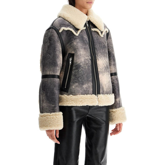 Stand Studio lessie faux shearling jacket Jackets Stand Studio