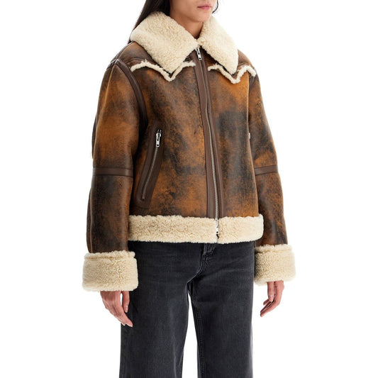 Stand Studio lessie faux shearling jacket Jackets Stand Studio