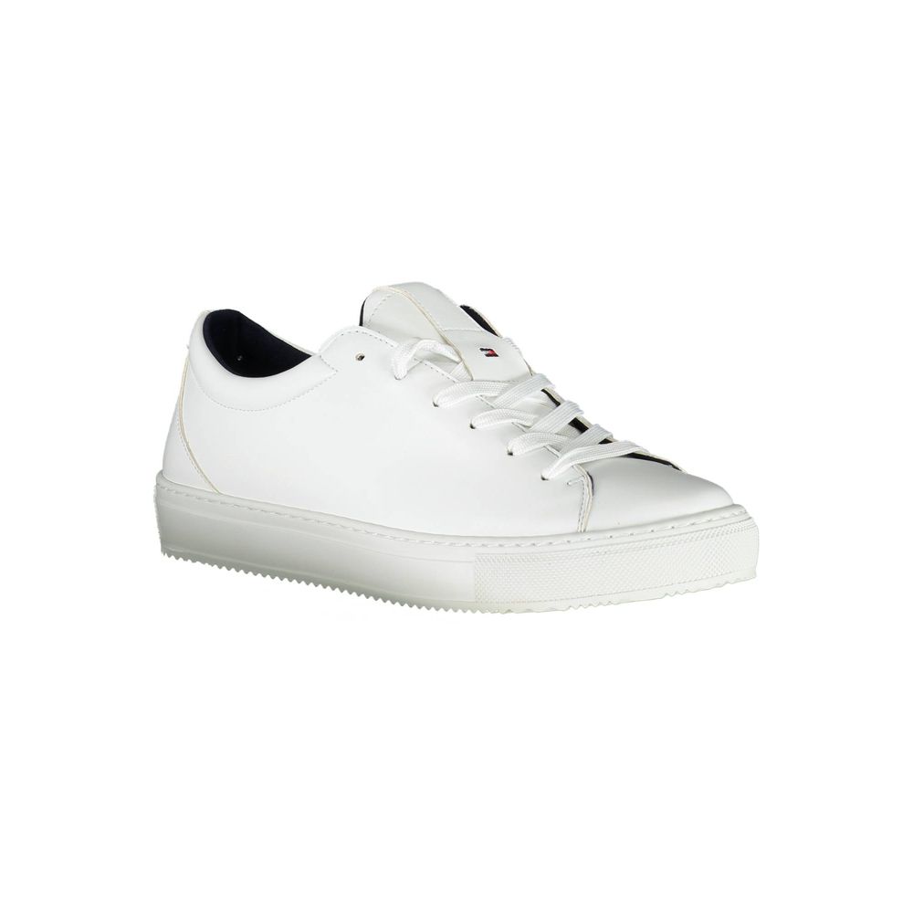 Tommy Hilfiger White Synthetic Women Sneaker Tommy Hilfiger