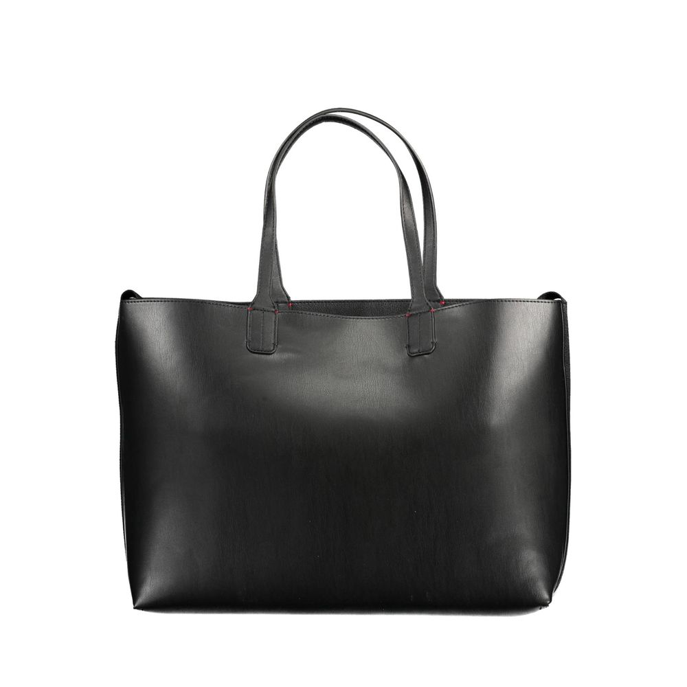 Tommy Hilfiger Black Polyethylene Women Handbag Tommy Hilfiger