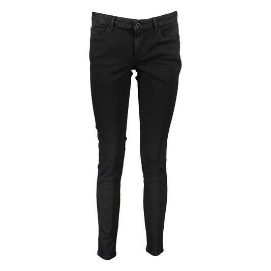 Guess Jeans Black Cotton Jeans & Pant