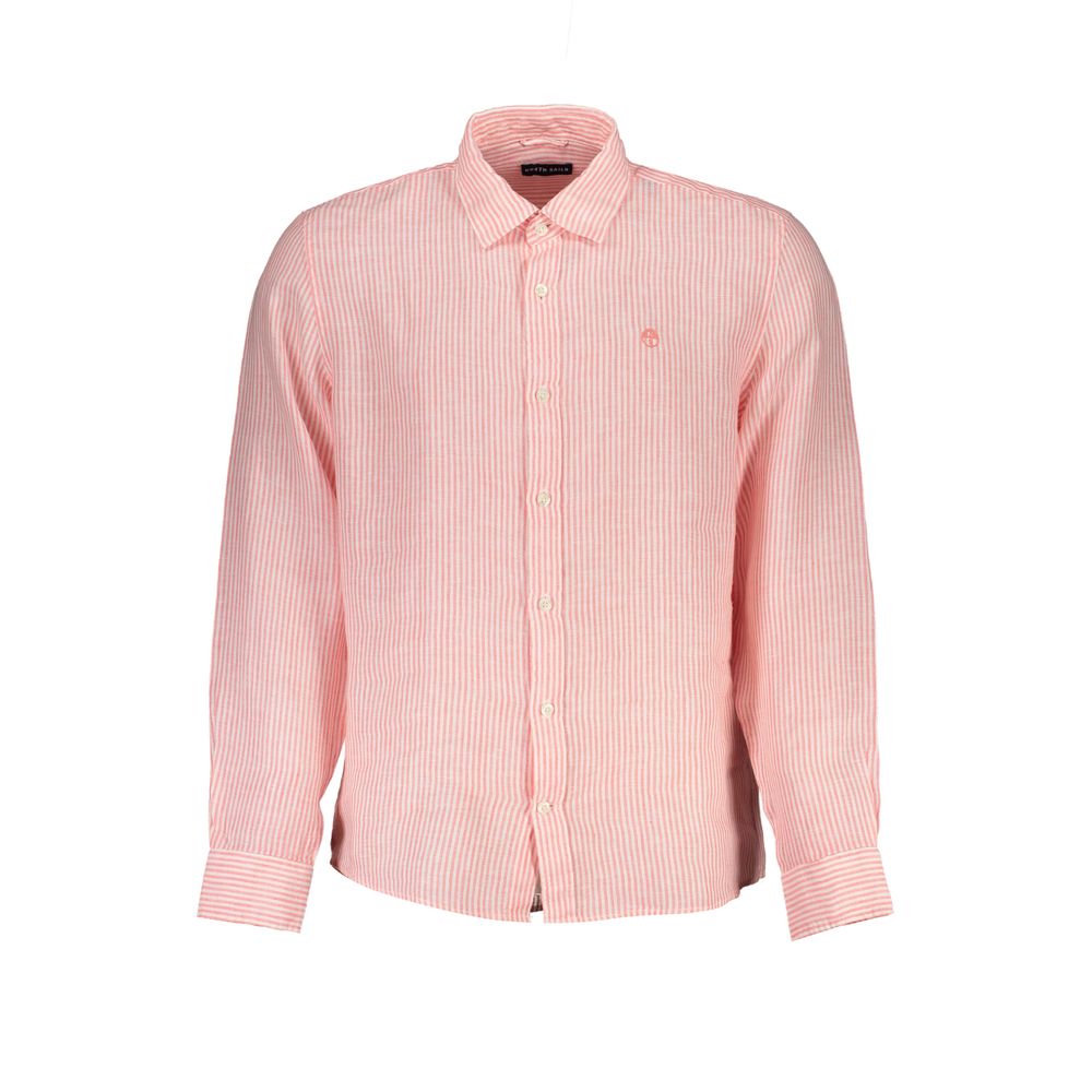 North Sails Pink Linen Shirt