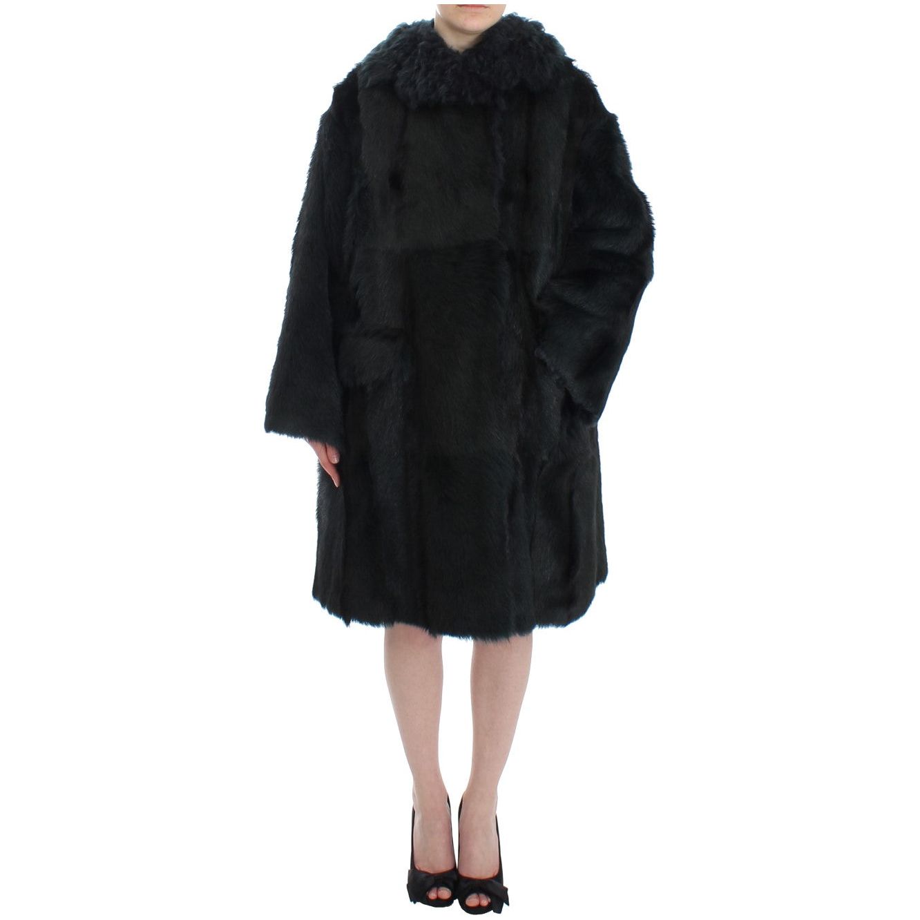 Dolce & Gabbana Exquisite Shearling Coat Jacket Dolce & Gabbana