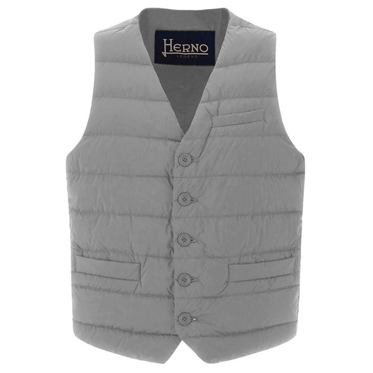 Herno Gray Nylon Vest