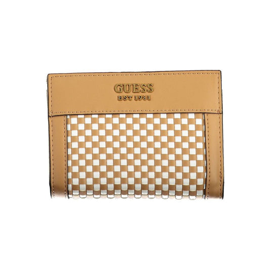 Guess Jeans Brown Polyethylene Women Wallet Guess Jeans