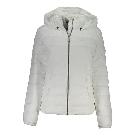 Tommy Hilfiger White Polyester Women Jacket