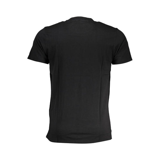 Cavalli Class Black Cotton T-Shirt