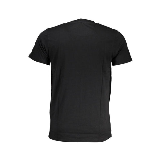 Cavalli Class Black Cotton T-Shirt