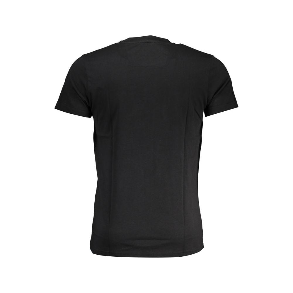 Cavalli Class Black Cotton T-Shirt