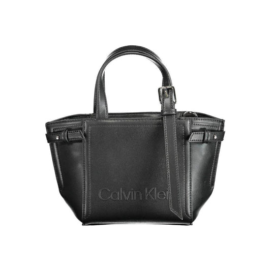 Calvin Klein Black Polyester Women Handbag Calvin Klein