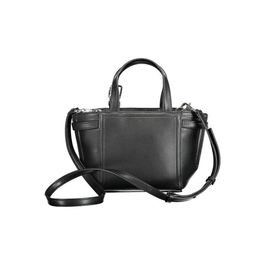 Calvin Klein Black Polyester Women Handbag Calvin Klein