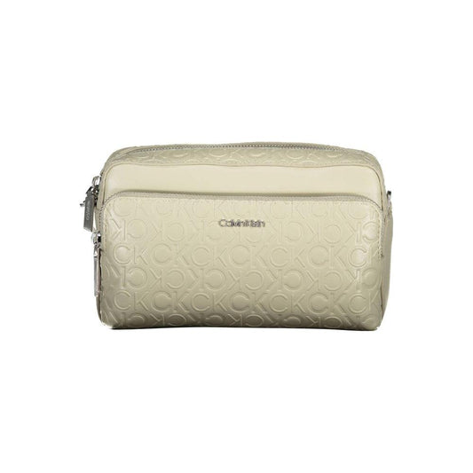 Calvin Klein Beige Polyester Handbag