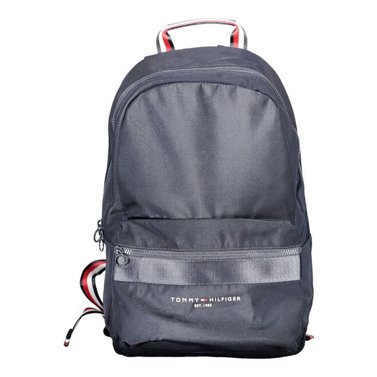 Tommy Hilfiger Blue Polyester Men Backpack Tommy Hilfiger