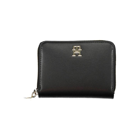 Tommy Hilfiger Black Polyethylene Women Wallet