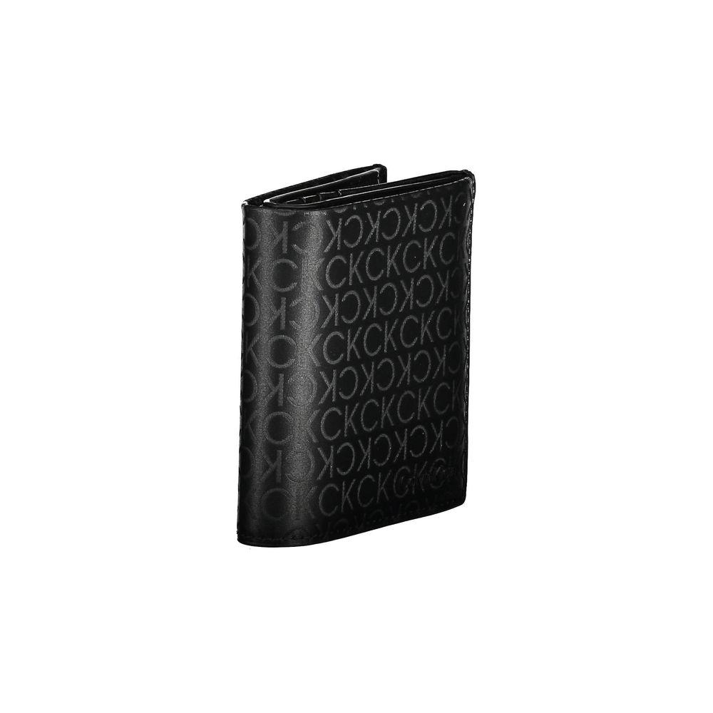 Calvin Klein Black Polyester Men Wallet Calvin Klein