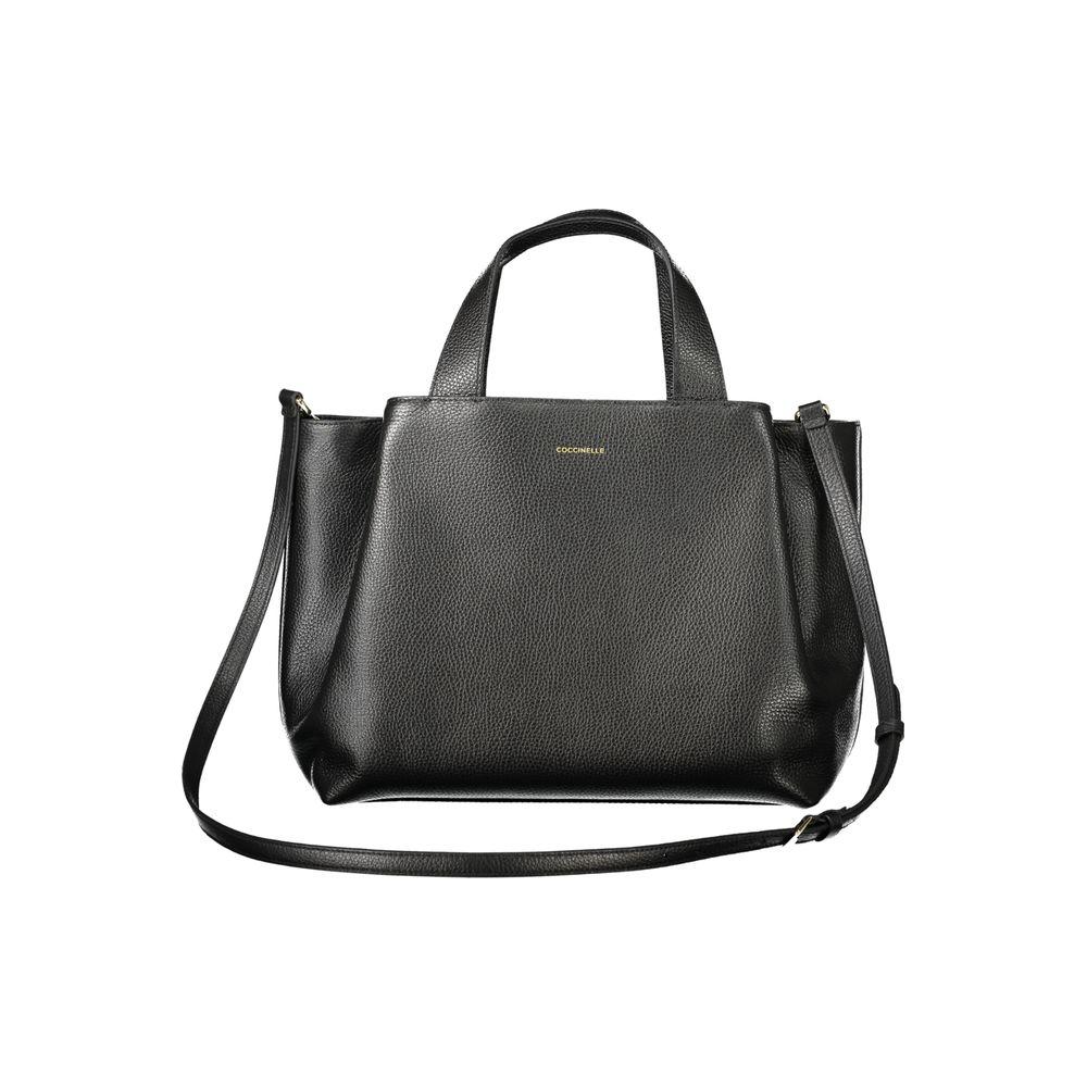 Coccinelle Black Leather Women Handbag Coccinelle