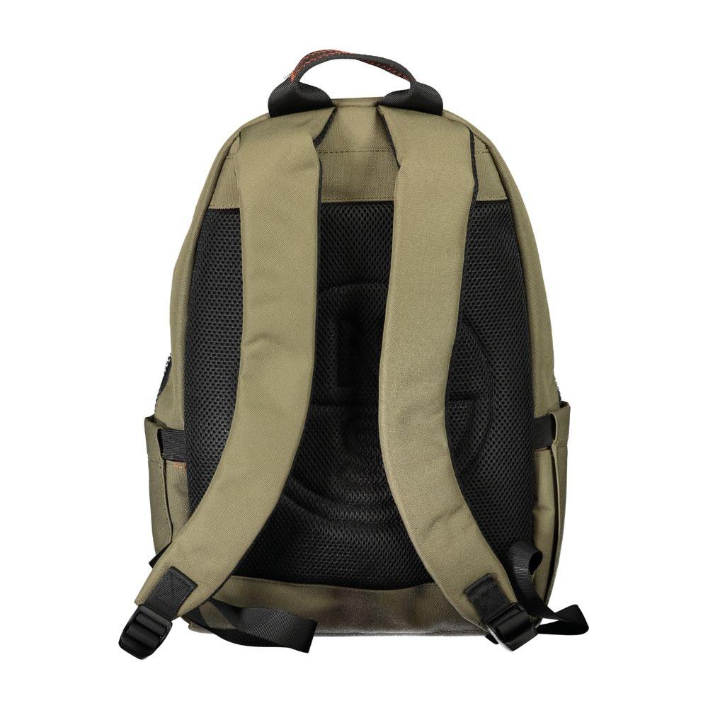 North Sails Green Polyester Men Backpack North Sails