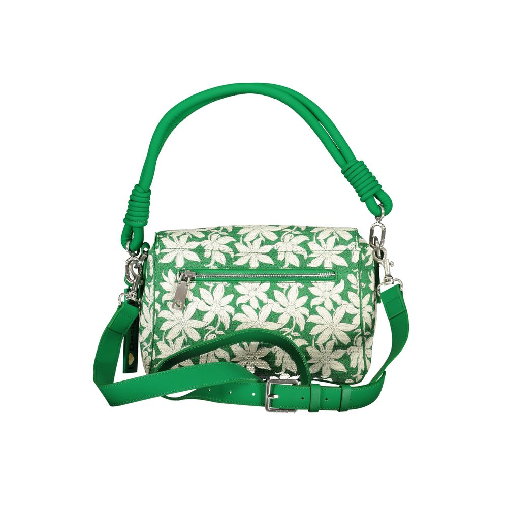 Desigual Green Polyethylene Handbag Desigual