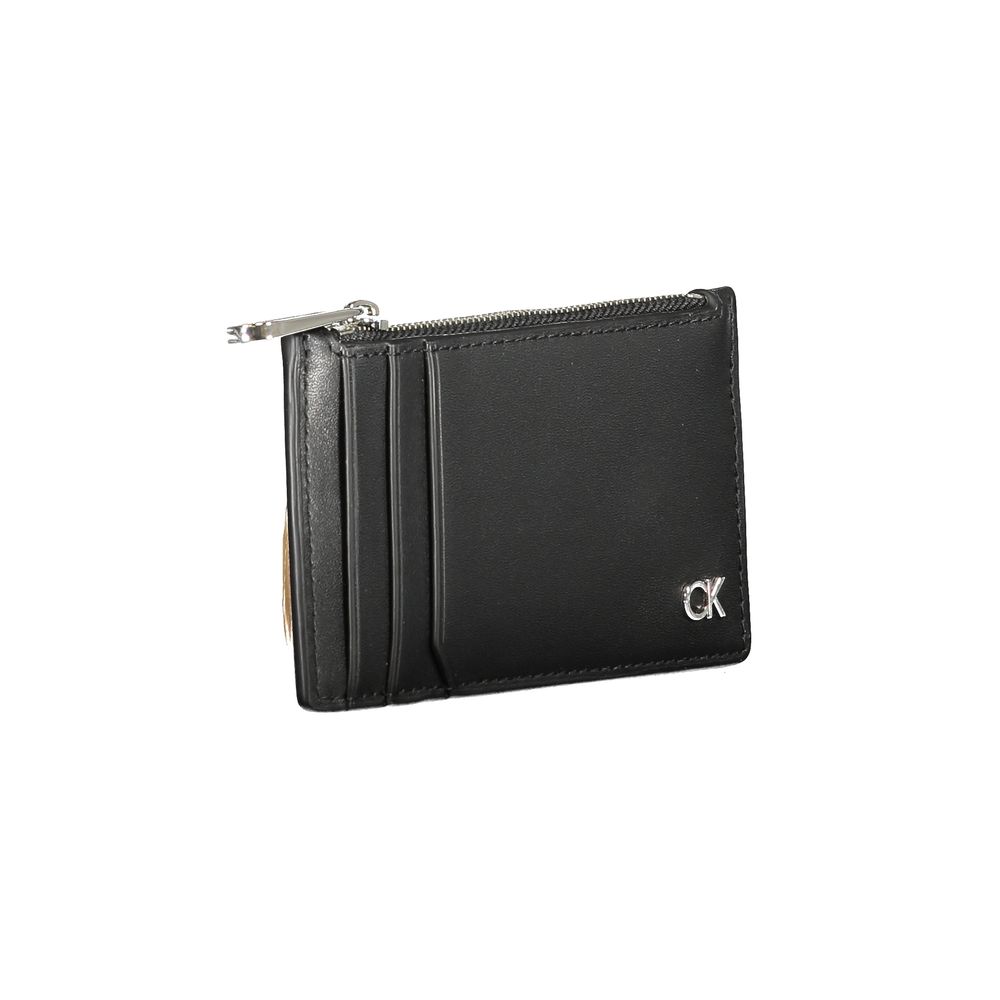 Calvin Klein Black Leather Wallet Calvin Klein