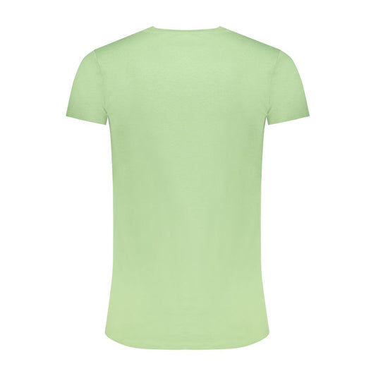 Gaudi Green Cotton T-Shirt Gaudi