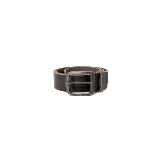 Jack Jones Brown Leather Belt Jack Jones