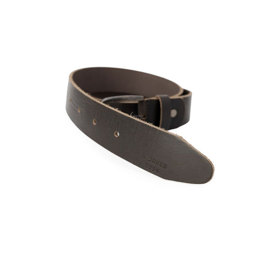 Jack Jones Brown Leather Belt Jack Jones