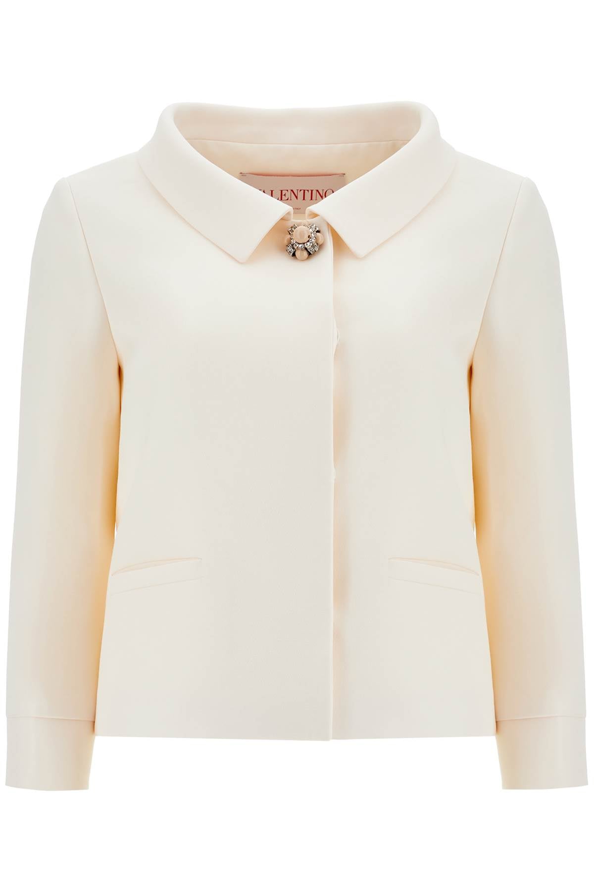 Valentino Garavani crepe couture jacket for