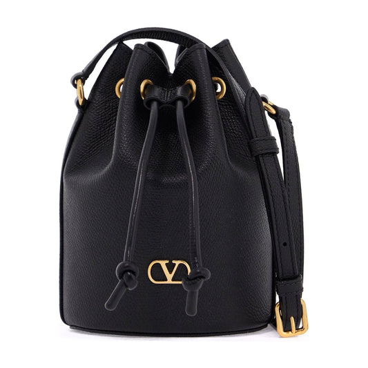 Valentino Garavani mini bucket bag in leather Shopper Valentino Garavani