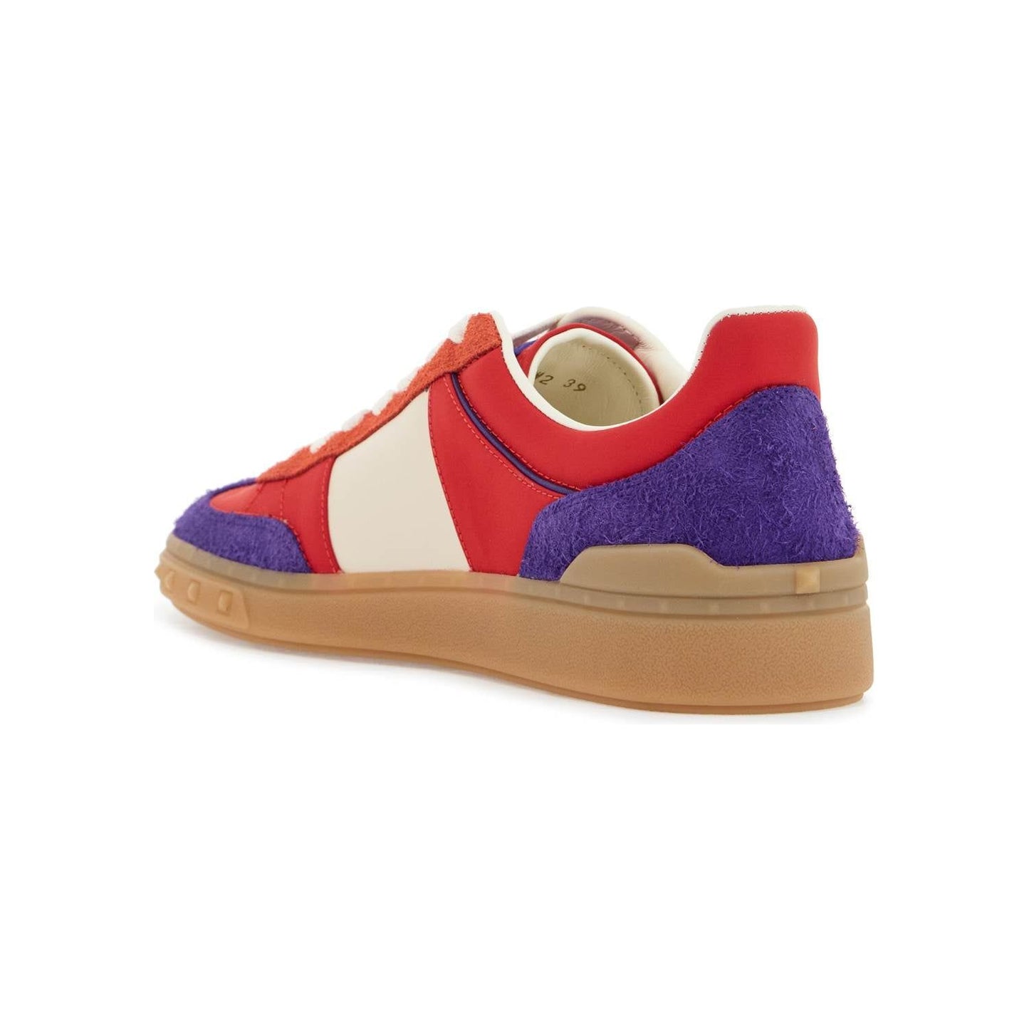 Valentino Garavani purple women's sneakers in polyester and suede Sneakers Valentino Garavani