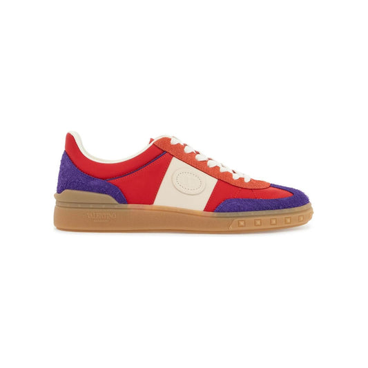 Valentino Garavani purple women's sneakers in polyester and suede Sneakers Valentino Garavani