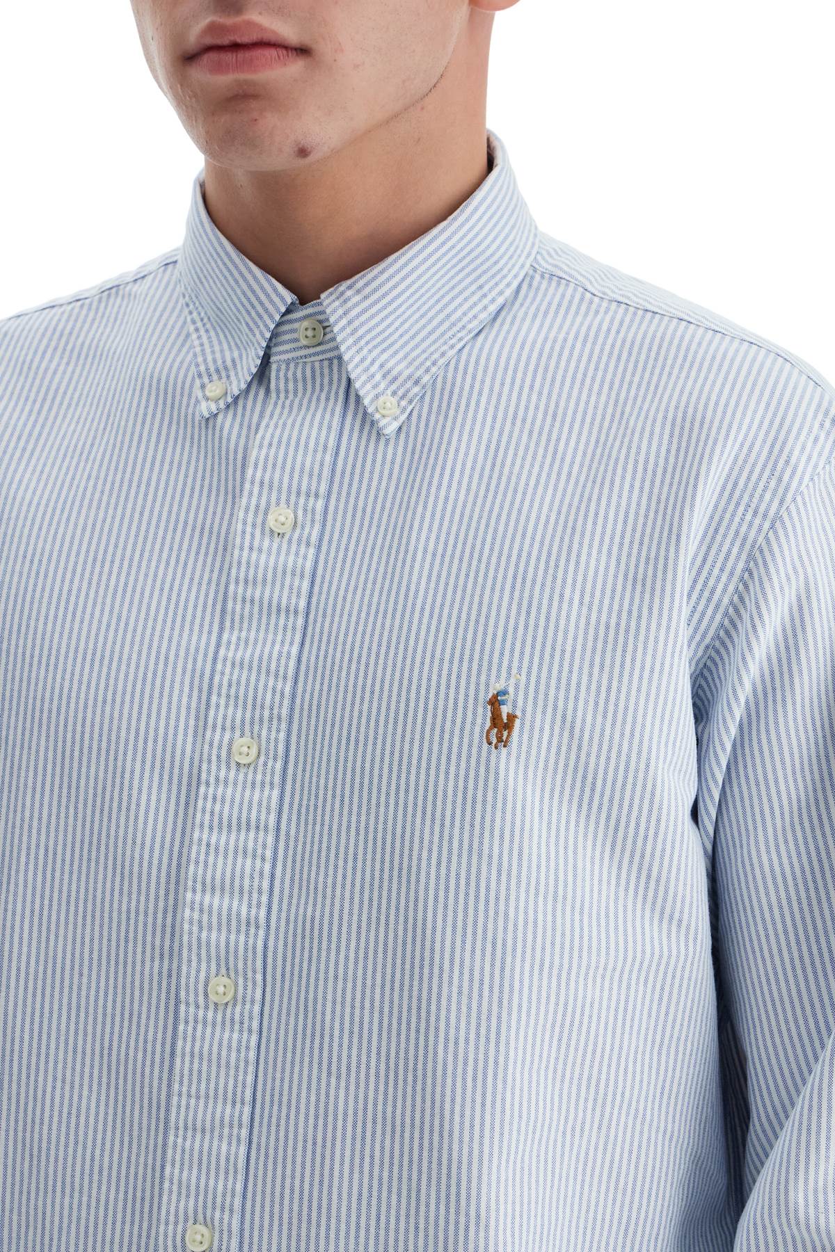 Polo Ralph Lauren 'striped oxford custom fit shirt' Shirts Polo Ralph Lauren