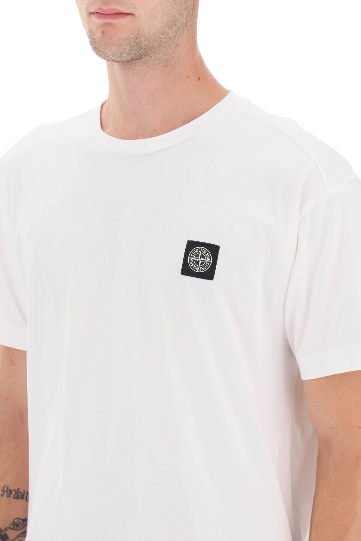 Stone Island logo patch t-shirt Topwear Stone Island