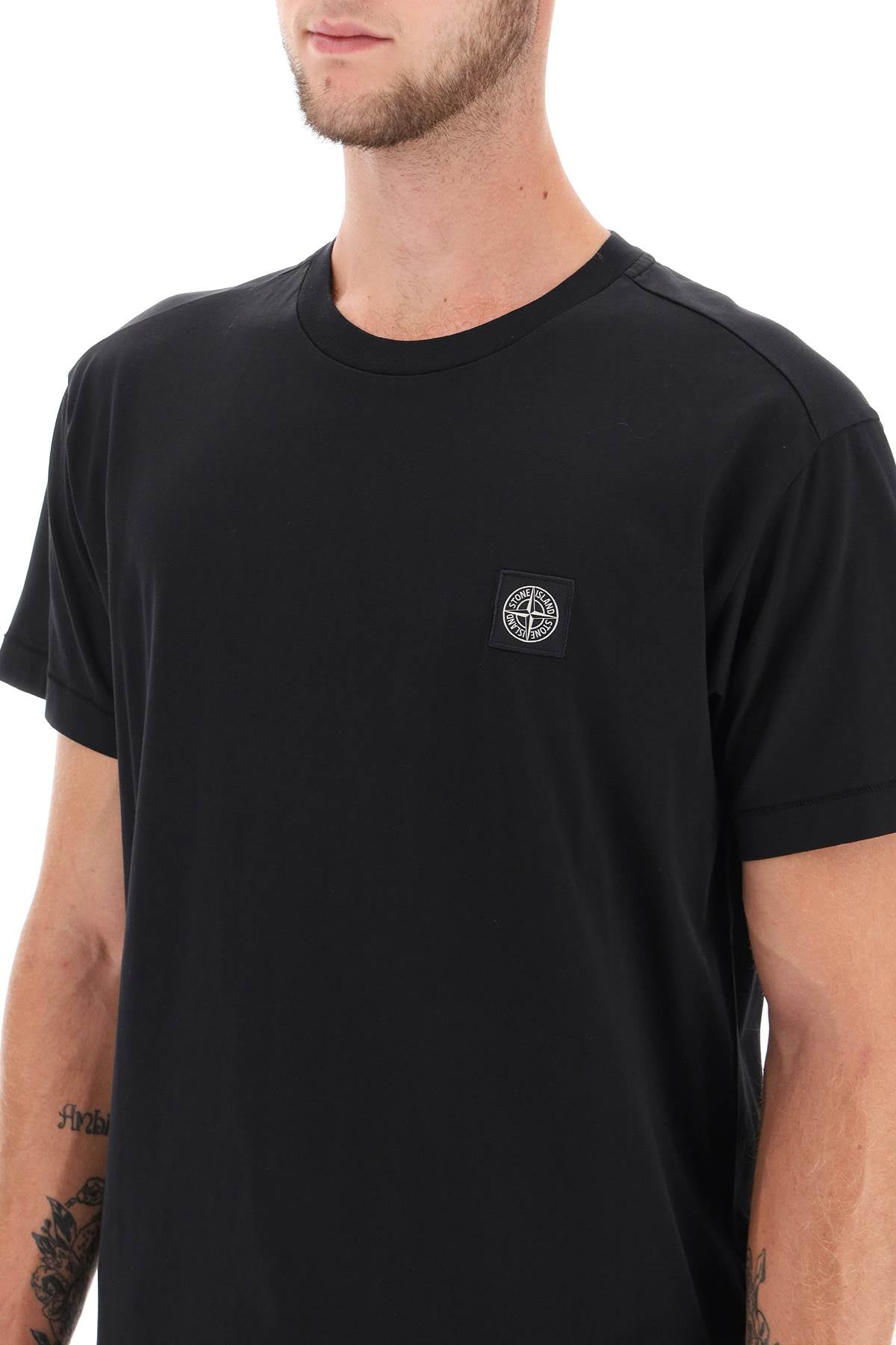 Stone Island logo patch t-shirt Topwear Stone Island