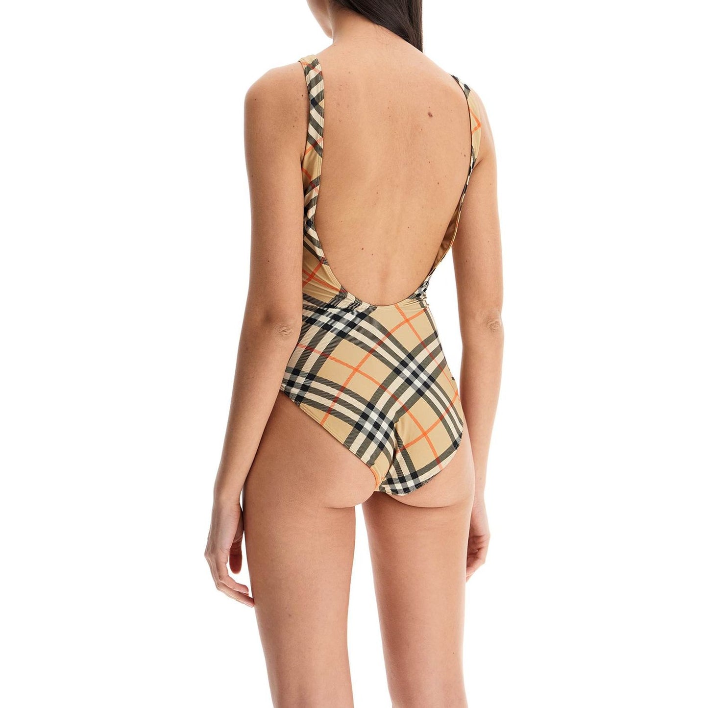 Burberry ered\n\none-piece checkered Beachwear & underwear Burberry