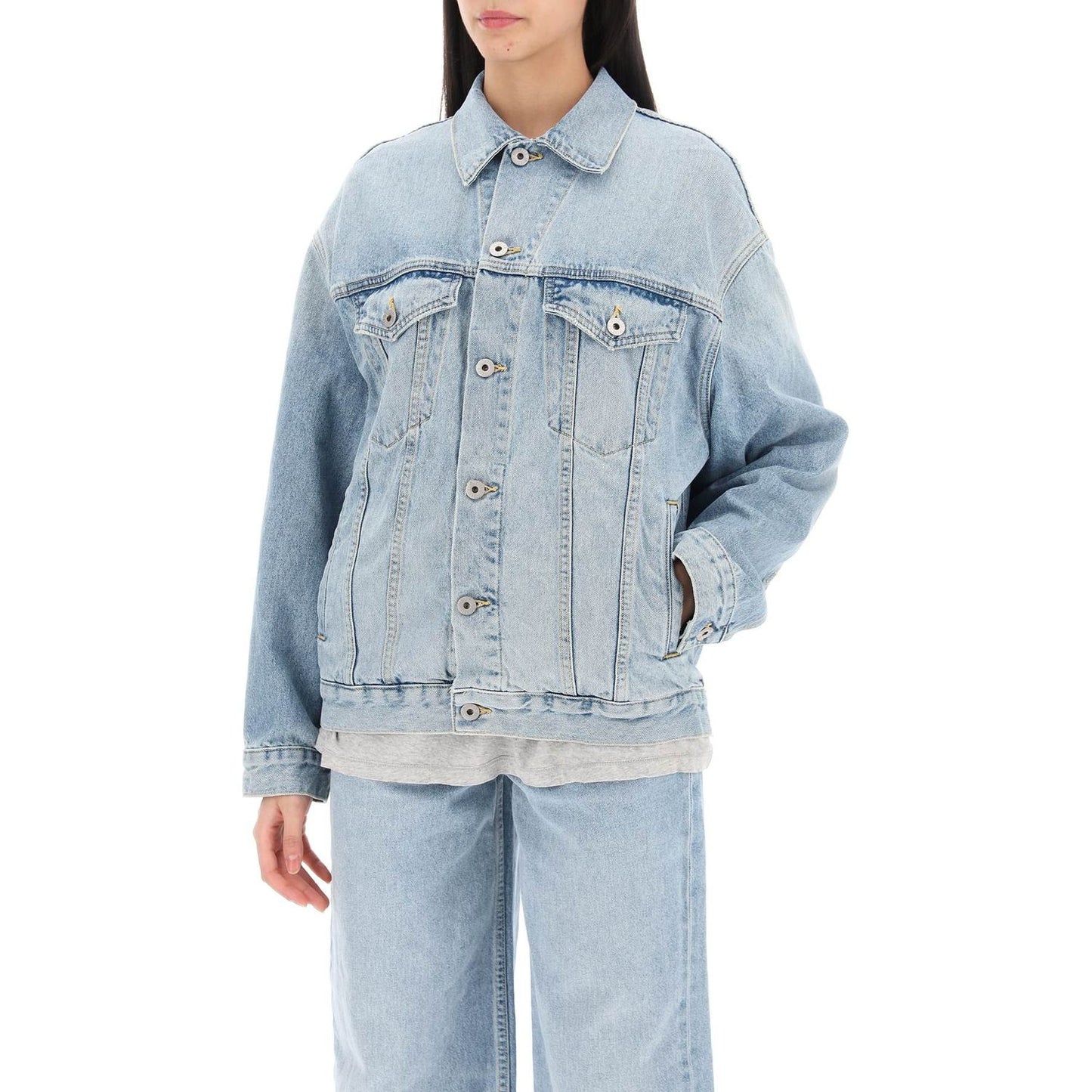 Interior oversized denim jacket Jackets Interior