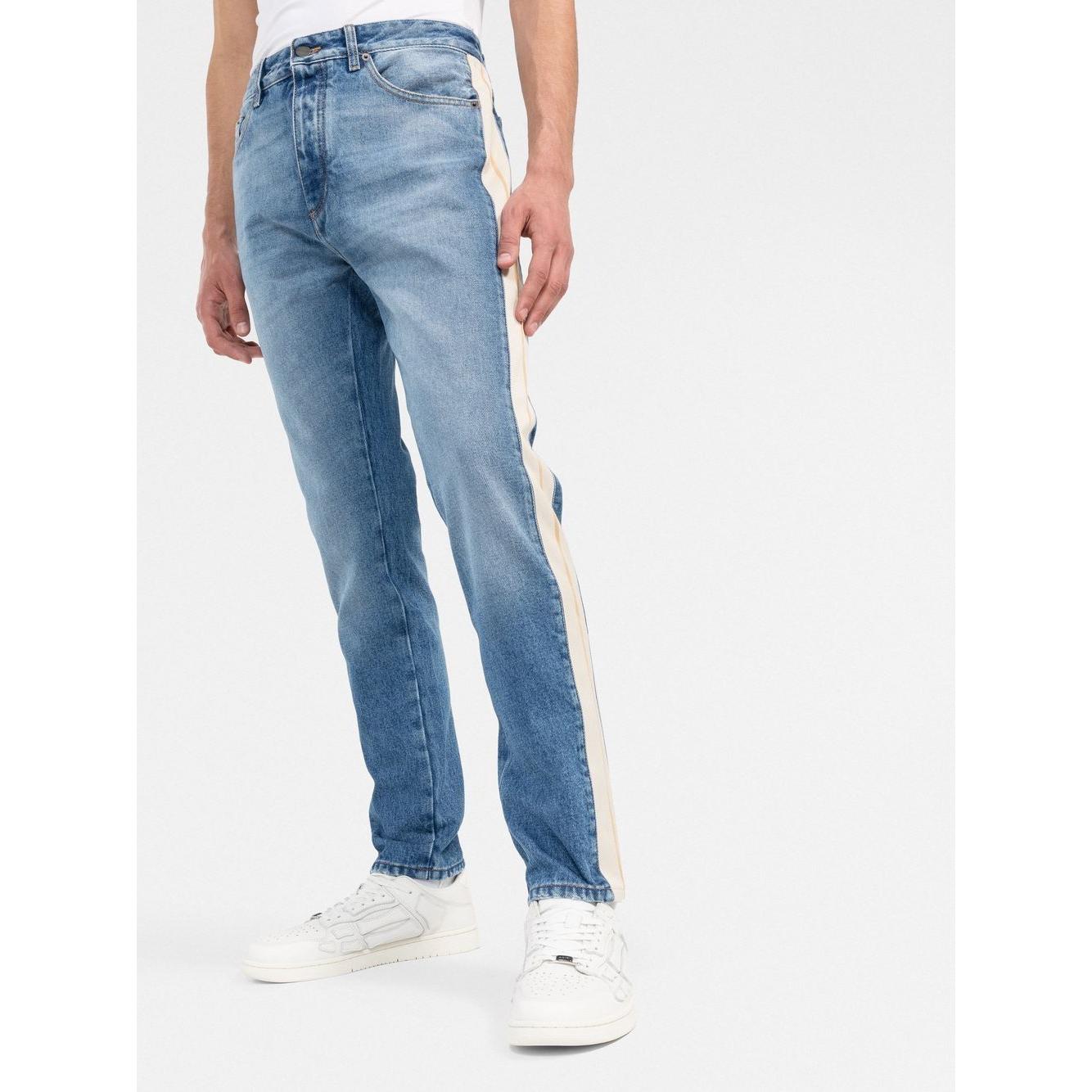 Palm Angels Jeans Clear Blue Jeans Palm Angels