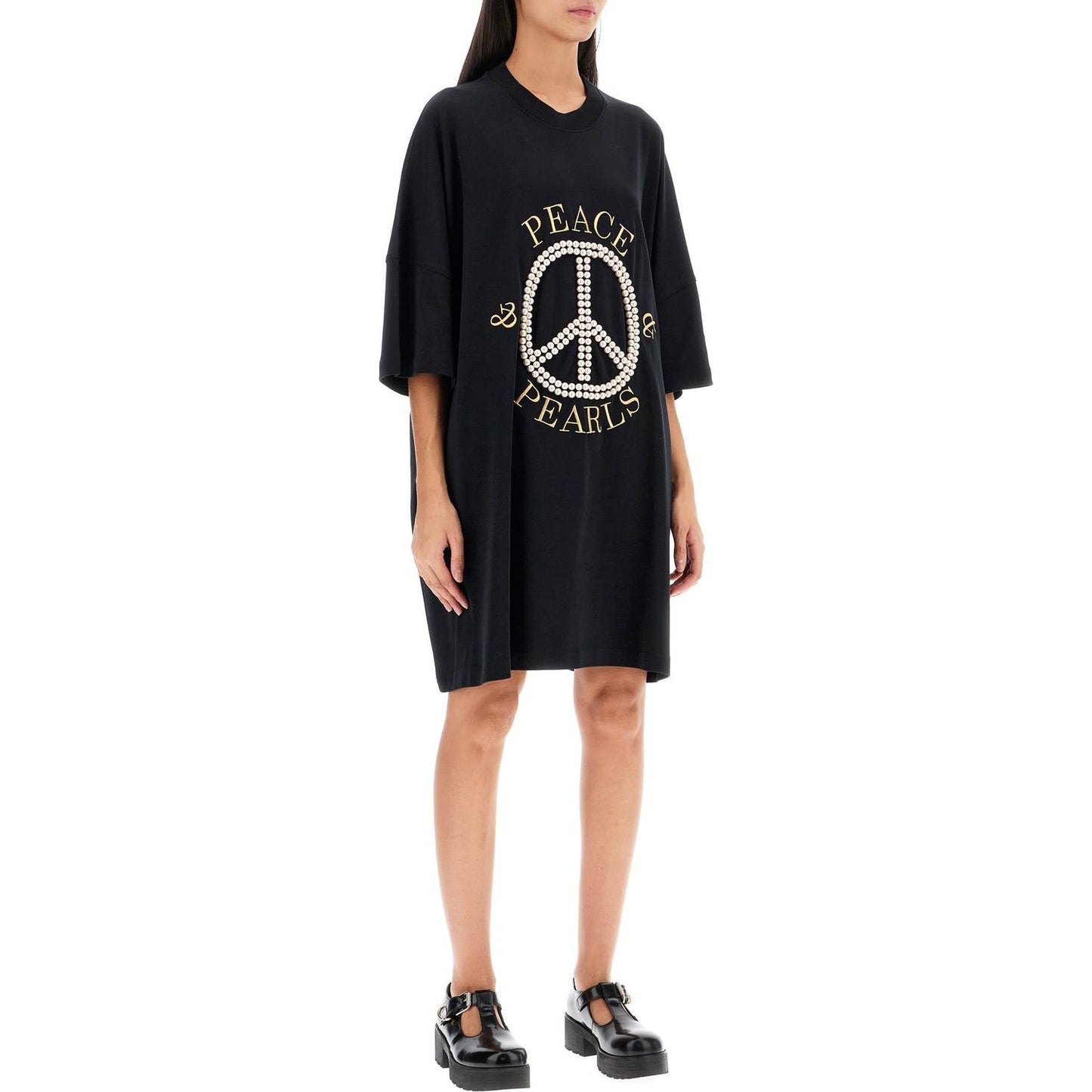 Moschino "peace & pearls t-shirt