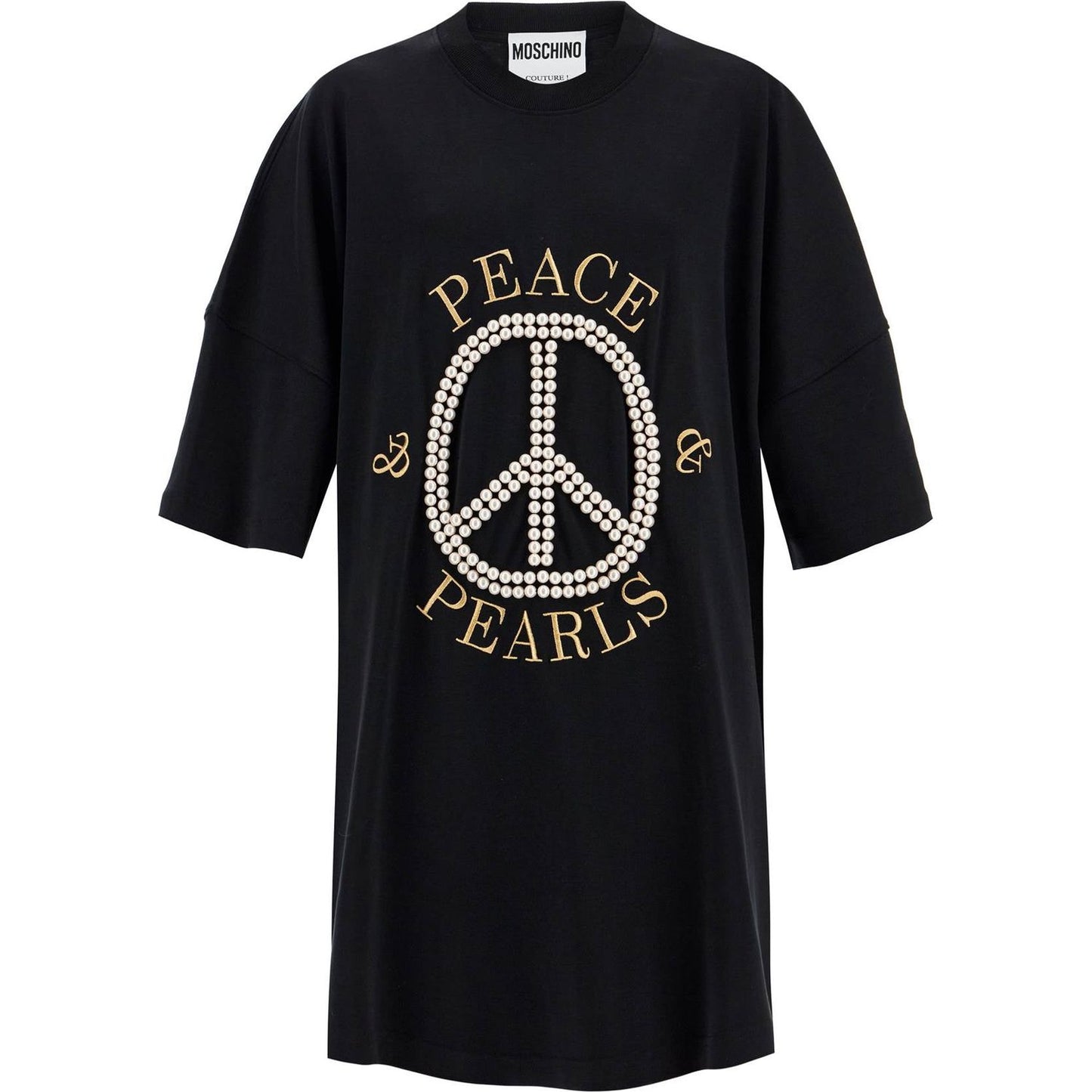 Moschino "peace & pearls t-shirt