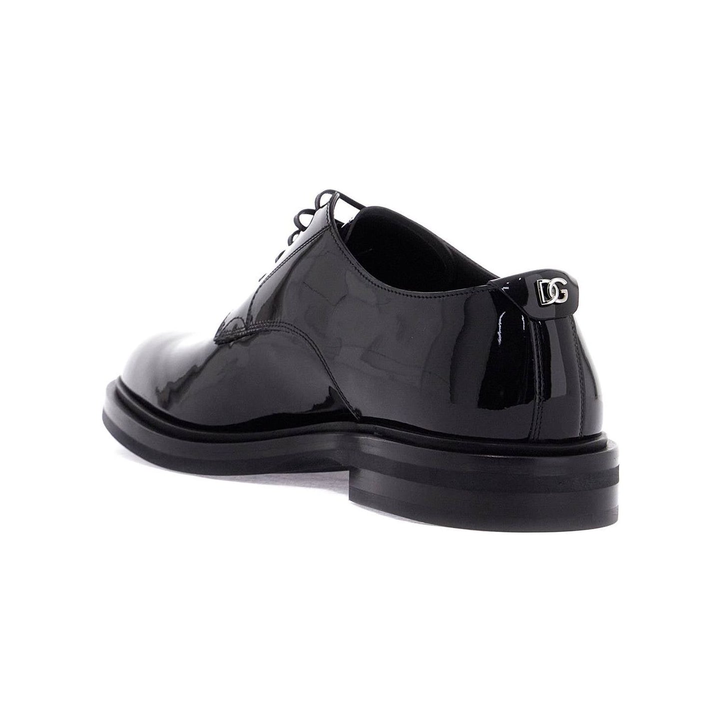 Dolce & Gabbana lace-up patent leather derby Lace-ups Dolce & Gabbana