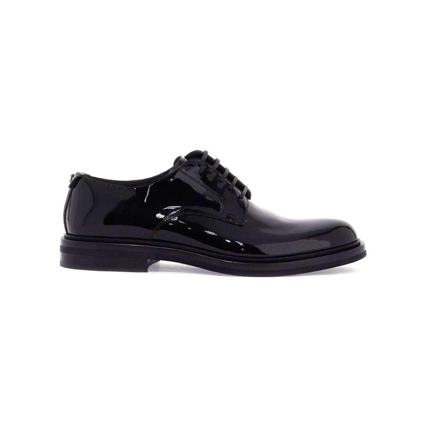 Dolce & Gabbana lace-up patent leather derby Lace-ups Dolce & Gabbana