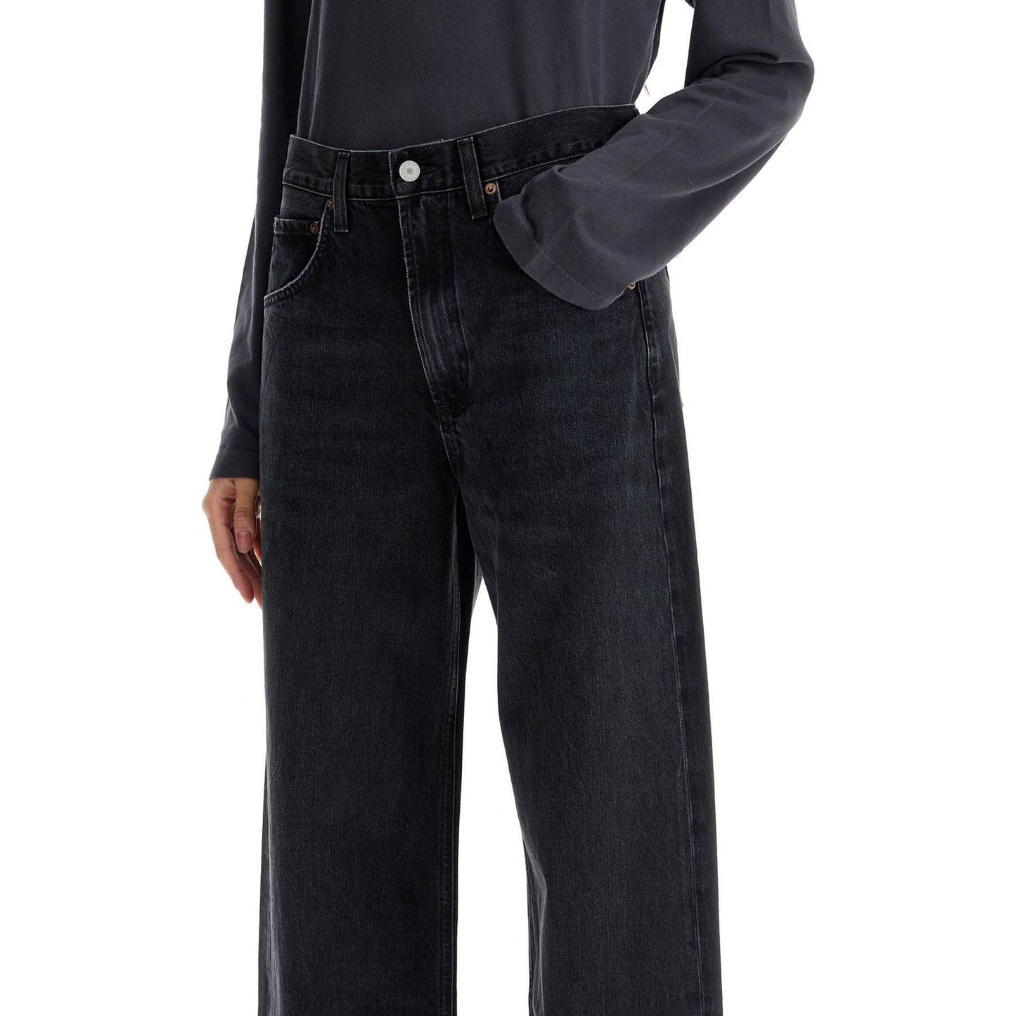 Agolde Agolde curved leg jeans for a Jeans Agolde