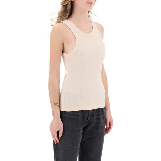 Agolde "ribbed sleeveless top b Topwear Agolde