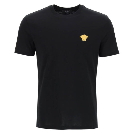 Versace medusa embroidered t-shirt Topwear Versace