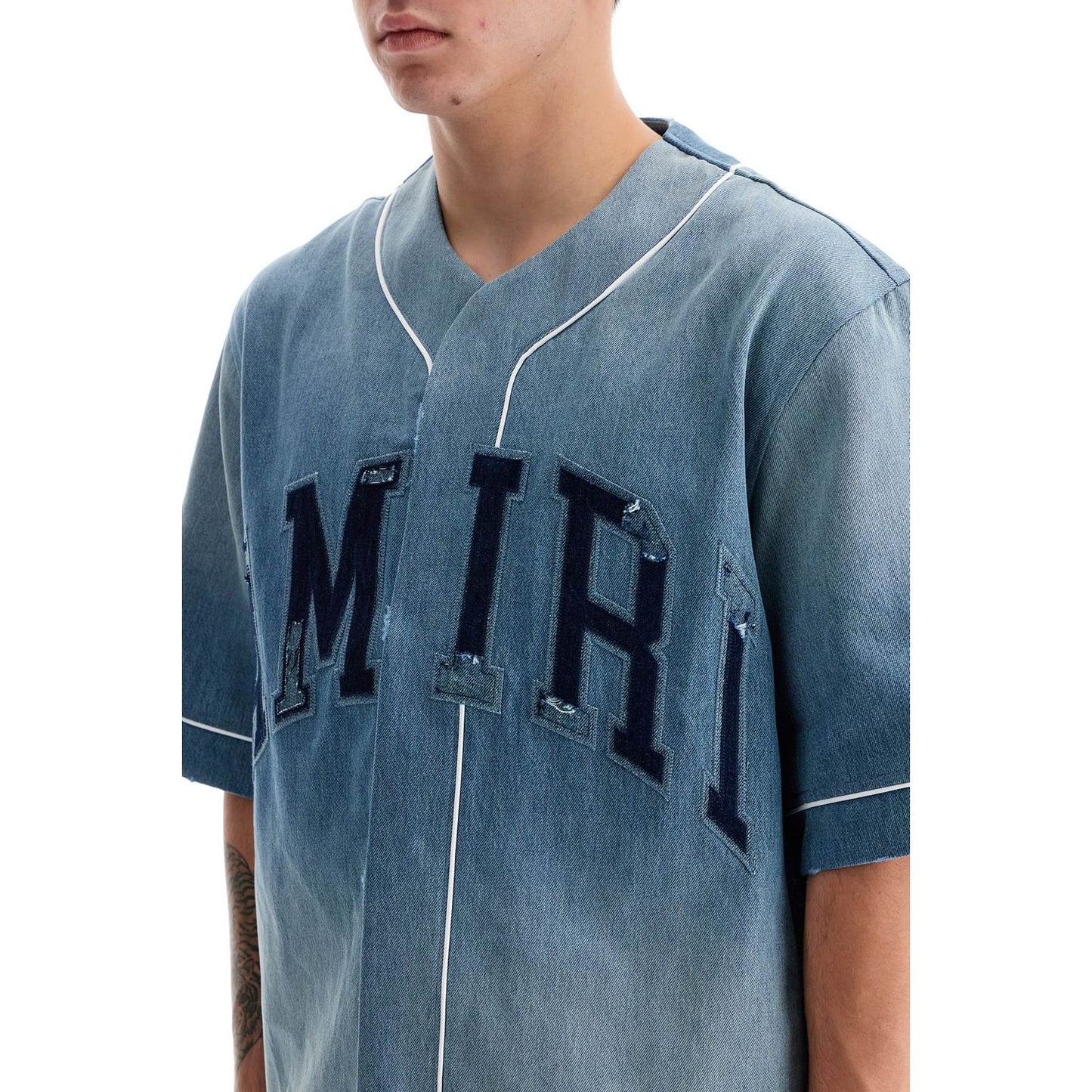 Amiri sunfaded baseball shirt Shirts Amiri