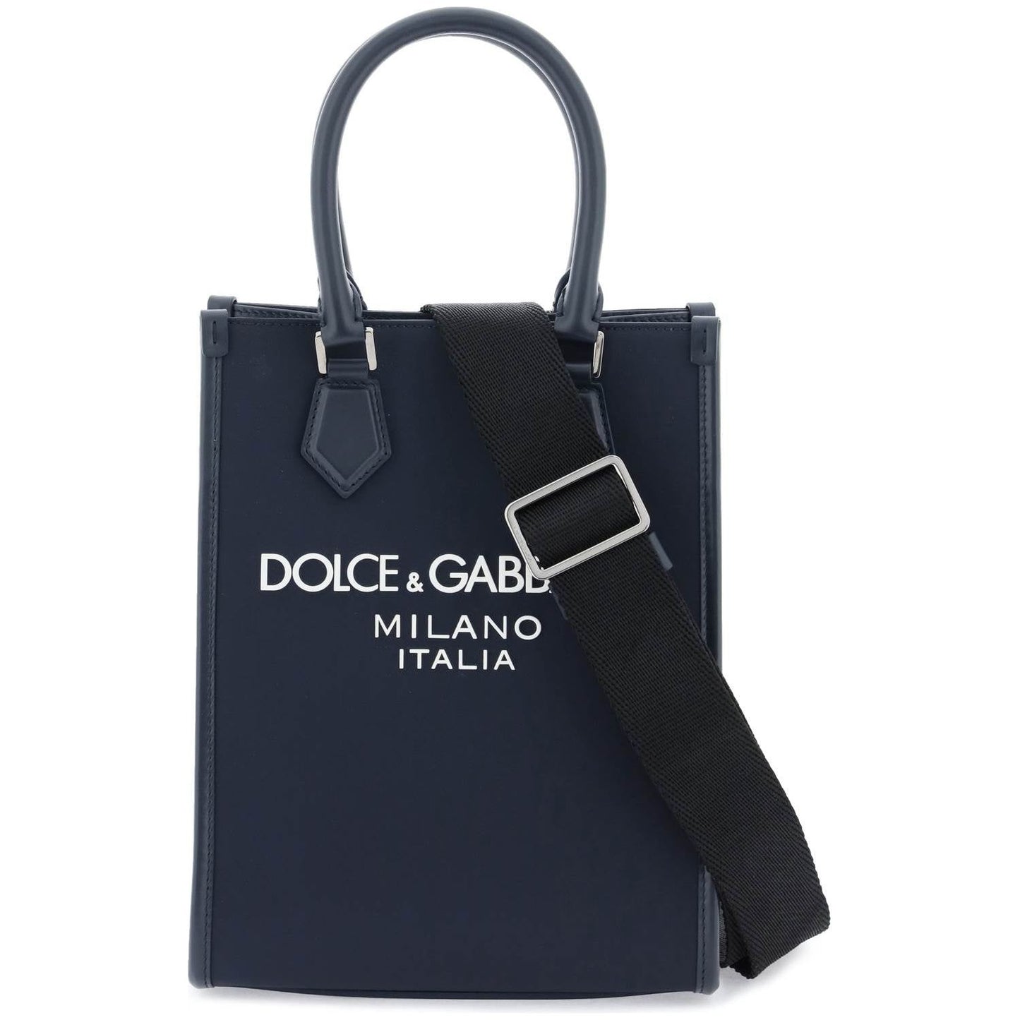 Dolce & Gabbana small nylon tote bag with logo Shopper Dolce & Gabbana