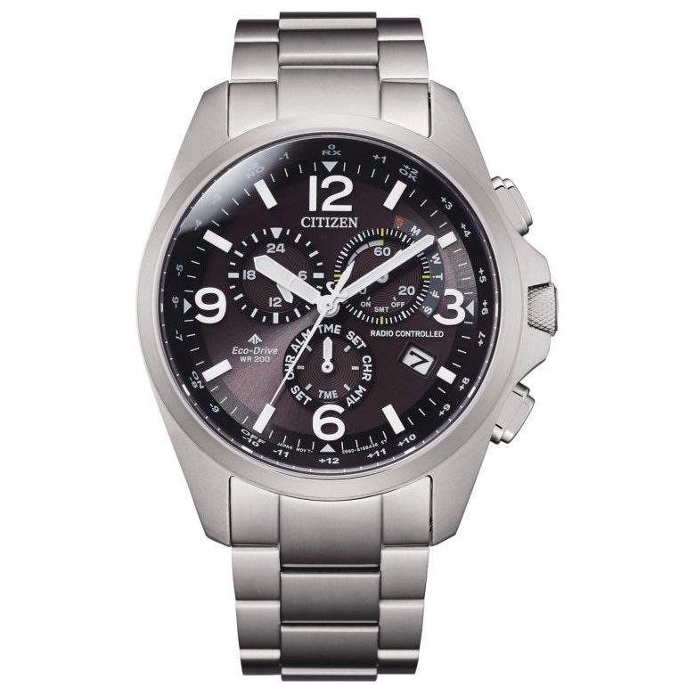 CITIZEN Mod. RADIOCONTROLLED Field Steel WATCHES CITIZEN